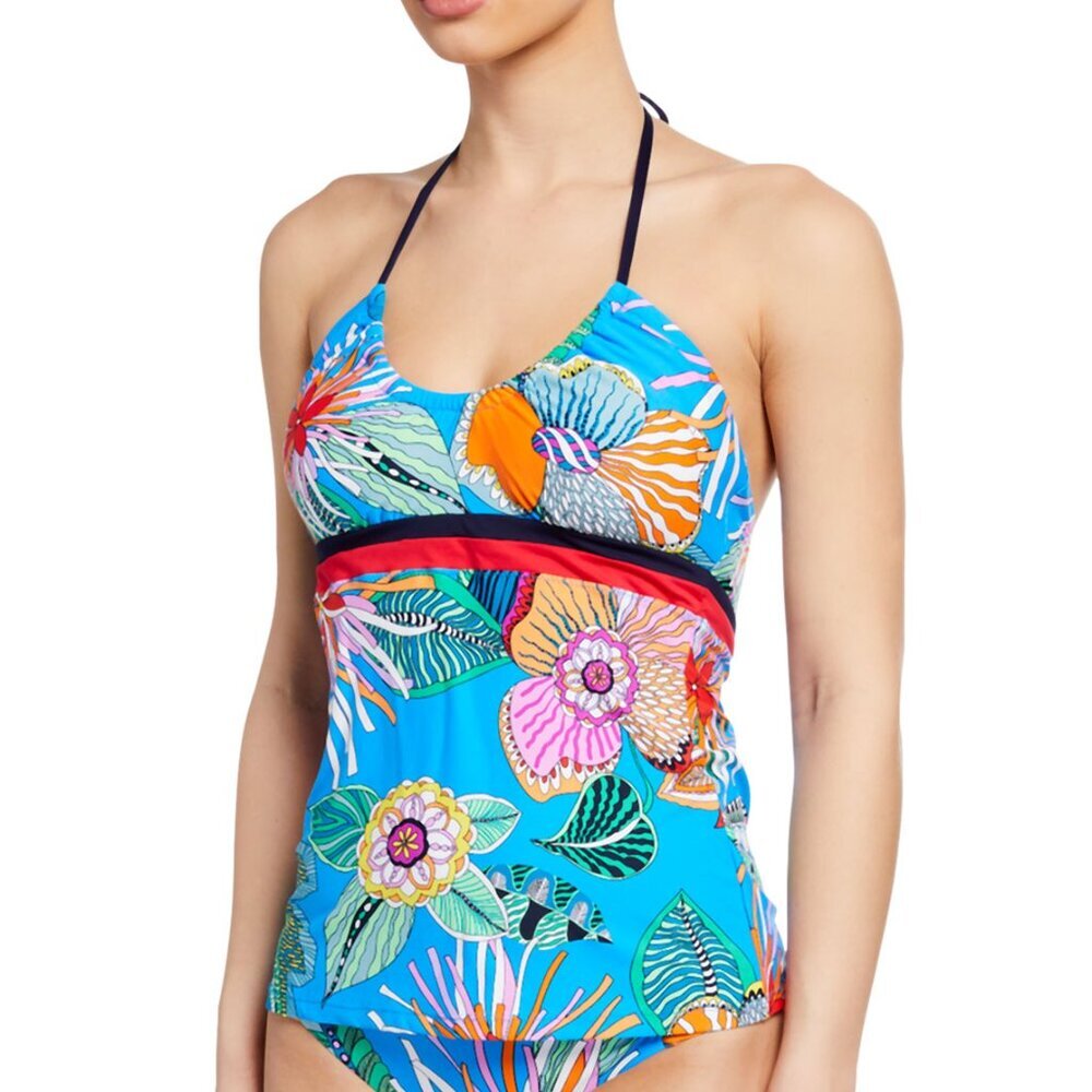 NWT Trina Turk Tahiti Tankini Top 8